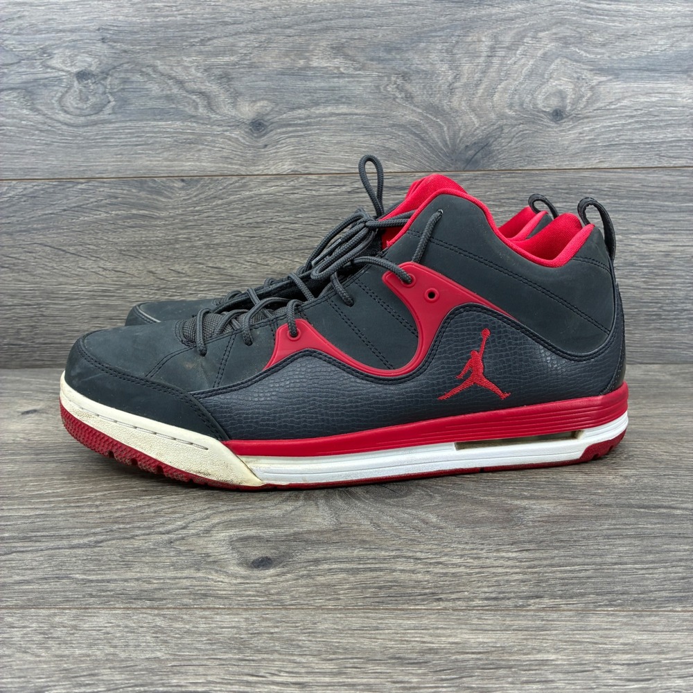 Jordan Flight TR'97 Basketball Sneakers Anthracite Red Mens Size 11.5 574417-005